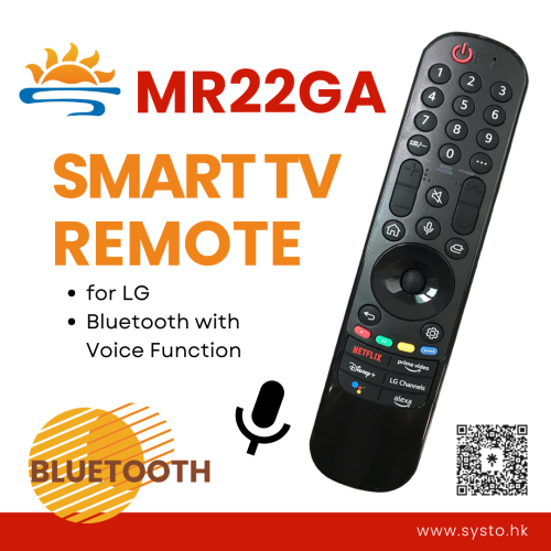 SYSTO丨MR22GA/AKB76039902 Blue-tooth Replacement LG Smart TV Remote Control