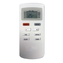 Single Code Model Air Conditioner Replacement Remote AFR78