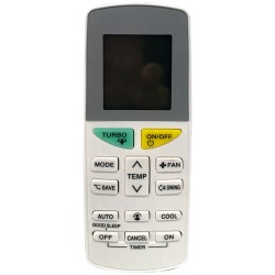 Universal Air Conditioner Replacement Remote for Daikin KS-DK01V