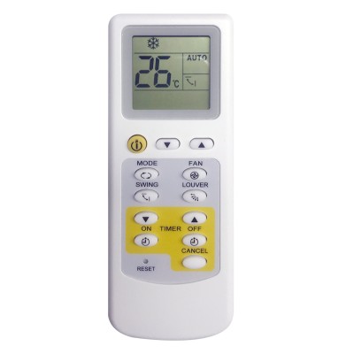 Universal Air Conditioner Replacement Remote for Local and Non-Brand KS-NN01V in Thailand Market