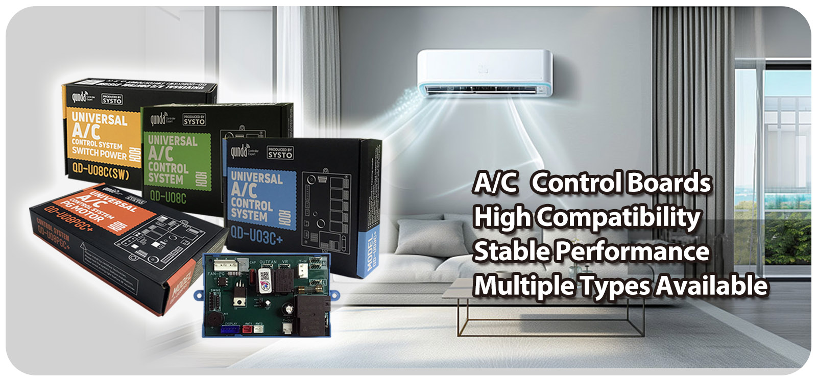 Air Conditioner Control System - Block Banners - Banner 1