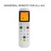 SYSTO丨CRC2503V Universal Replacement Remote Control for All Brand Air Conditioner with Backlight Function