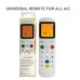 SYSTO丨CRC2503V Universal Replacement Remote Control for All Brand Air Conditioner with Backlight Function