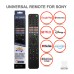 SYSTO丨CRC2506V Upgrade Version Universal Replacement Remote Control for SONY LED LCD TV