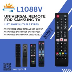 SYSTO丨L1088V Universal Replacement Remote Control for SAMSUNG LED LCD TV