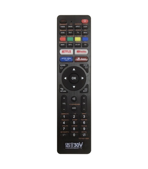 Universal TV Remote Control CRC1130V Universal TV Remote Control CRC1130V