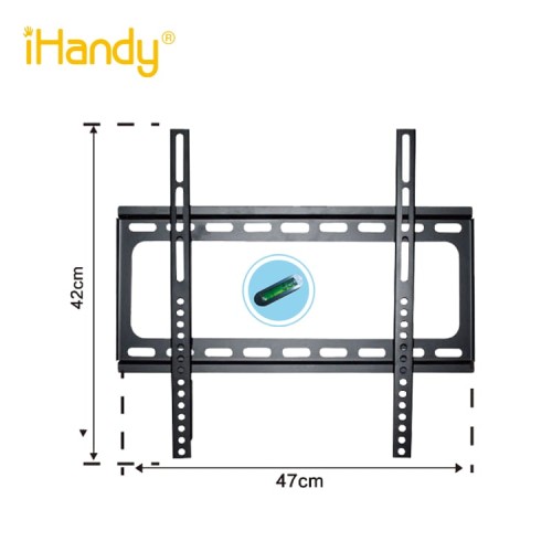 P015283/B42/IH-2655 Thick Plate 1.5mm 26"-55" Wall mount TV holder丨HANNIBAL 