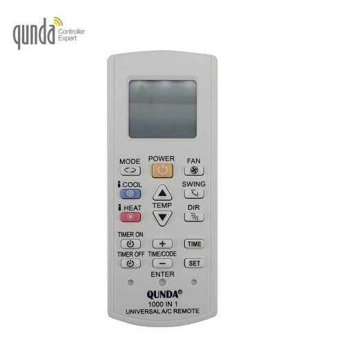 P011556/QD-1000 IN 1 universal Air Cond Remote Control丨QUNDA 