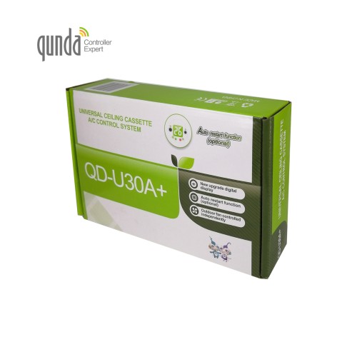 QD-U30A+ Universal Ceiling Cassette AC Control System | QUNDA