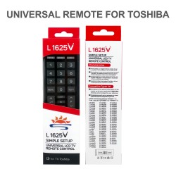 SYSTO丨L1625V Universal Replacement Remote Control for TOSHIBA LED LCD TV