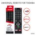SYSTO丨L1625V Universal Replacement Remote Control for TOSHIBA LED LCD TV
