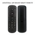 SYSTO D26 Universal 2.4G Air Mouse Remote support voice function,ir learning , google assistant for android