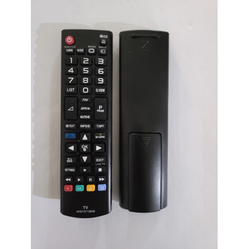SLG059/AKB73715646/SINGLE CODE TV REMOTE CONTROL FOR LG