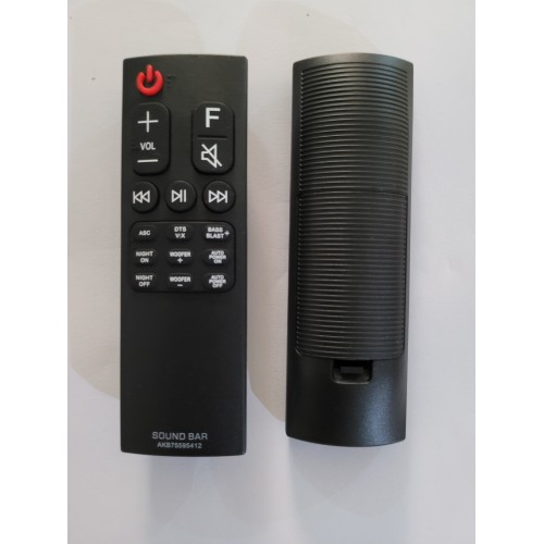 SLG122/AKB75595412/SINGLE CODE TV REMOTE CONTROL FOR LG