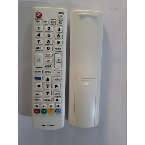 SLG056/AKB73715634/SINGLE CODE TV REMOTE CONTROL FOR LG
