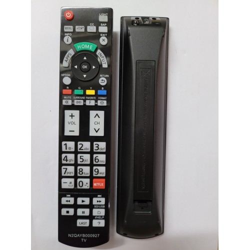 PAN029/N2QAYB000927/SINGLE CODE TV REMOTE CONTROL FOR PANASONIC