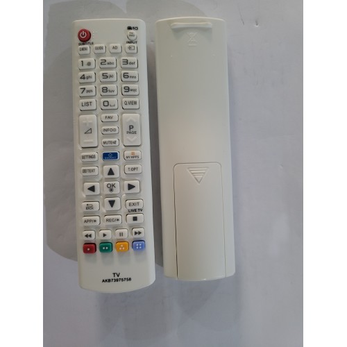 SLG069/AKB73975758/SINGLE CODE TV REMOTE CONTROL FOR LG