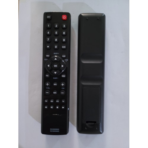 TCL004/RC2000ND2 RC3000ND2/SINGLE CODE TV REMOTE CONTROL FOR TCL