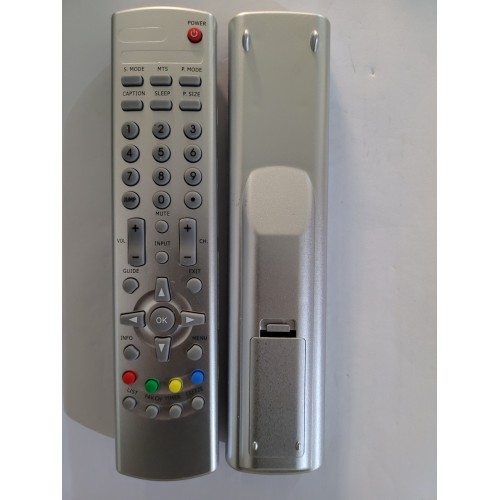 POL005/Polaroid银色 少两排键/SINGLE CODE TV REMOTE CONTROL FOR Polaroid