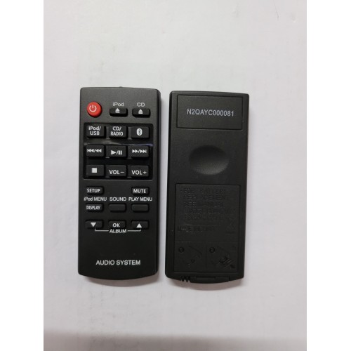 PAN055/N2QAYC000081/SINGLE CODE TV REMOTE CONTROL FOR PANASONIC