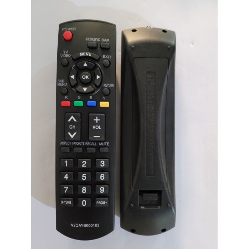 PAN007/N2QAYB000103/SINGLE CODE TV REMOTE CONTROL FOR PANASONIC