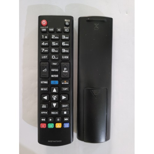 SLG075/AKB74475404/SINGLE CODE TV REMOTE CONTROL FOR LG