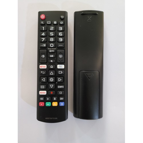 SLG125/AKB75675306/SINGLE CODE TV REMOTE CONTROL FOR LG