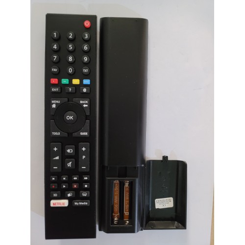 PHI004/RC3214801/02 NETFLIX(黑）/SINGLE CODE TV REMOTE CONTROL FOR PHILIPS