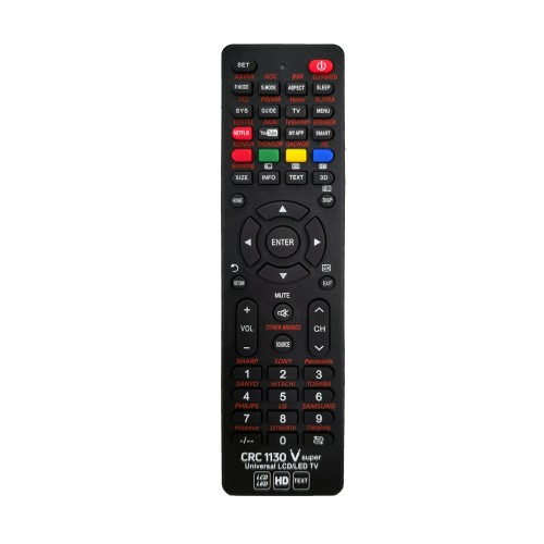 SYSTO丨CRC1130V Universal Replacement Remote Control for All Brand LED LCD TV
