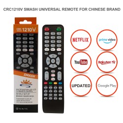 SYSTO丨CRC1210V Universal Replacement Remote Control for All Brand LED LCD TV