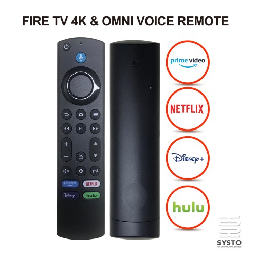 SYSTO丨Blue-tooth Replacement Remote Control for OMNI Fire TV Series