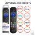 SYSTO丨CRC2204V Universal Replacement Remote Control for All Brand ROKU Series TV