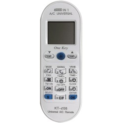 Universal A/C Replacement Remote KT-E08