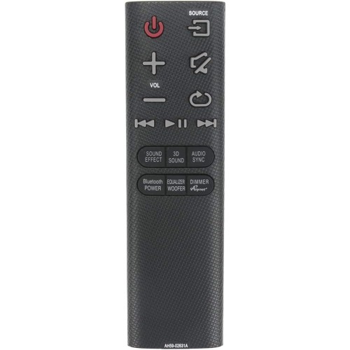 AH59-02631A Replacement Soundbar Remote Control fit for Samsung Sound Bar HW-H450 HW-HM45 HW-HM45C HWH450 HWHM45 HWHM45C HW-H450/ZA
