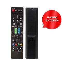 SYSTO丨TB-E619-B Universal Replacement Remote Control for TOSHIBA LED LCD TV in Japan Market