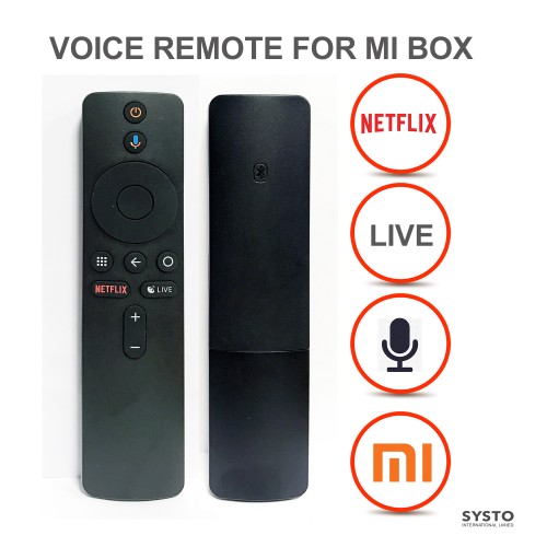 SYSTO丨MI BOX S XMRM-006B Blue-tooth Replacement MI Smart TV Remote Control