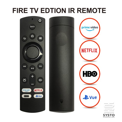 SYSTO丨Infrared Replacement Remote Control for Toshiba Insignia Fire TV Series PNHV