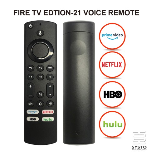 SYSTO丨Blue-tooth Replacement Remote Control for Toshiba Insignia Edition-3 Fire TV Series PNHH