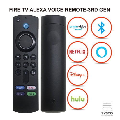 SYSTO丨Blue-tooth Replacement Alexa Remote Control for FIRE TV STICK PNDH