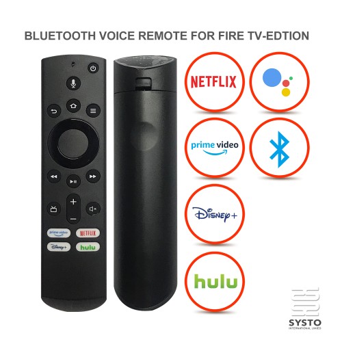 SYSTO丨Blue-tooth Replacement Remote Control for Toshiba Insignia Fire TV Series PNDH