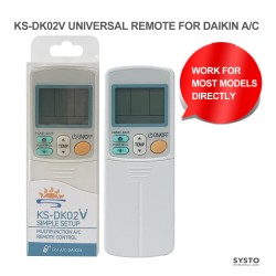 SYSTO丨KS-DK02V Universal for Daikin Air Conditioner Remote Control