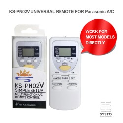 SYSTO丨KS-PN02V Universal for Panasonic Air Conditioner Remote Control