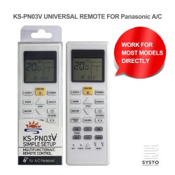 SYSTO丨KS-PN03V Universal for Panasonic Air Conditioner Remote Control