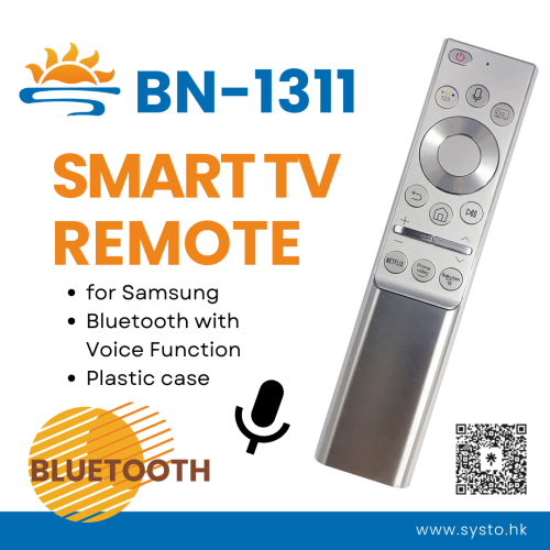 SYSTO丨BN-1311 Blue-tooth Replacement Samsung Smart TV Remote Control